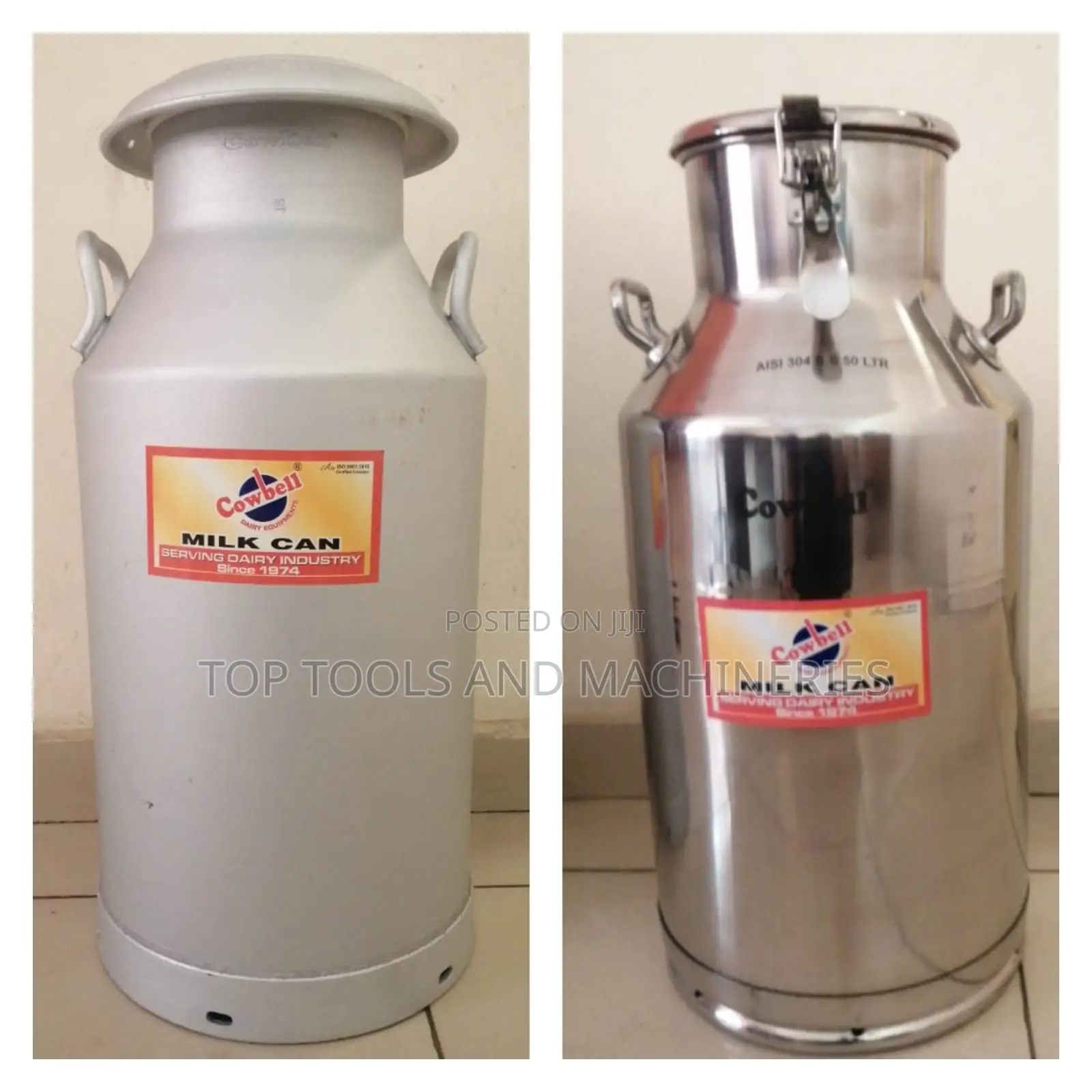 50ltrs Stainless Steel Milk Can