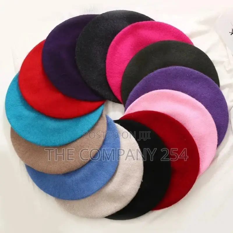 Women Wool Berets French Artist Style Warm Winter Beanie