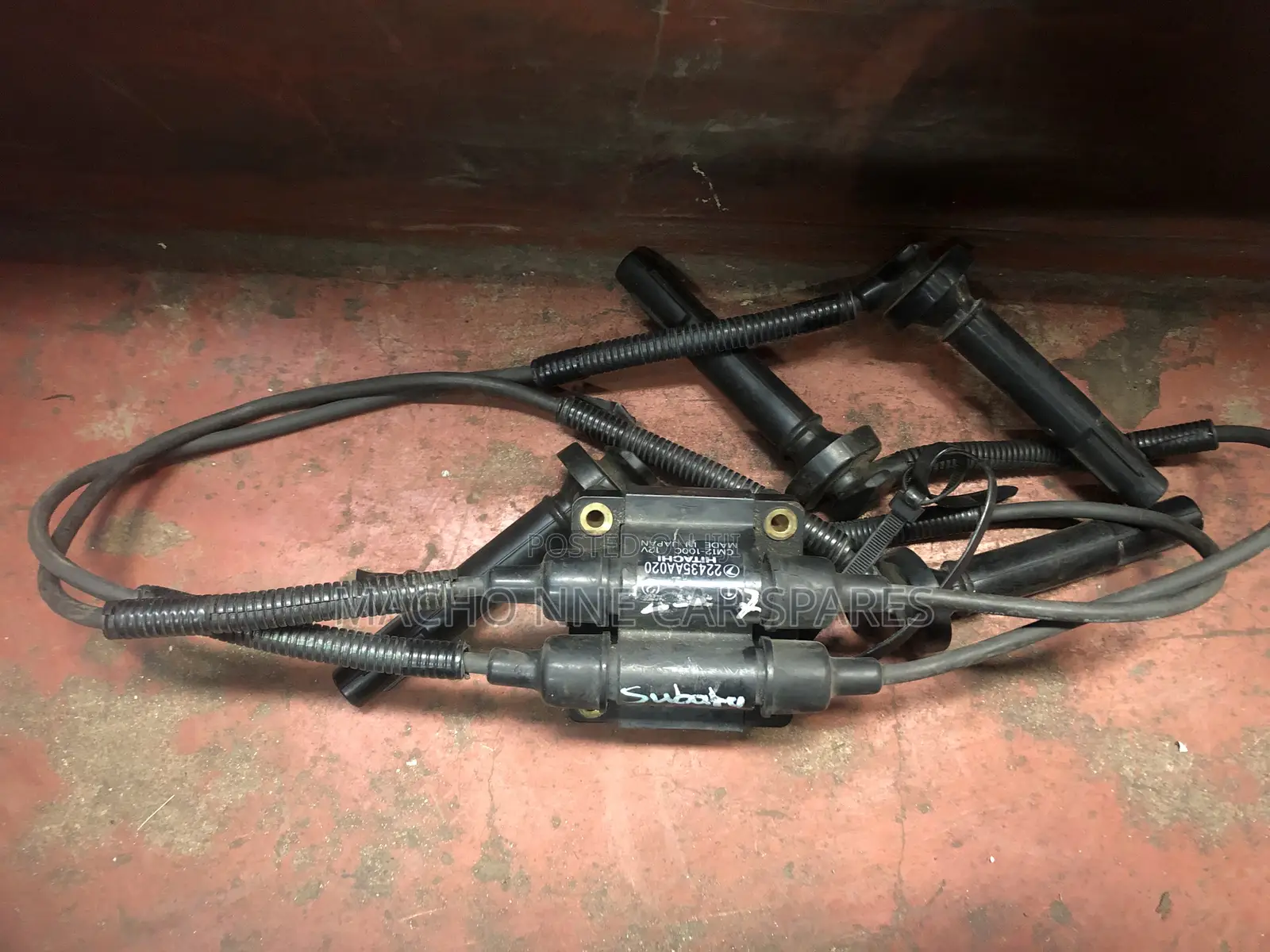 Subaru Lid Wires With Ignition Coils
