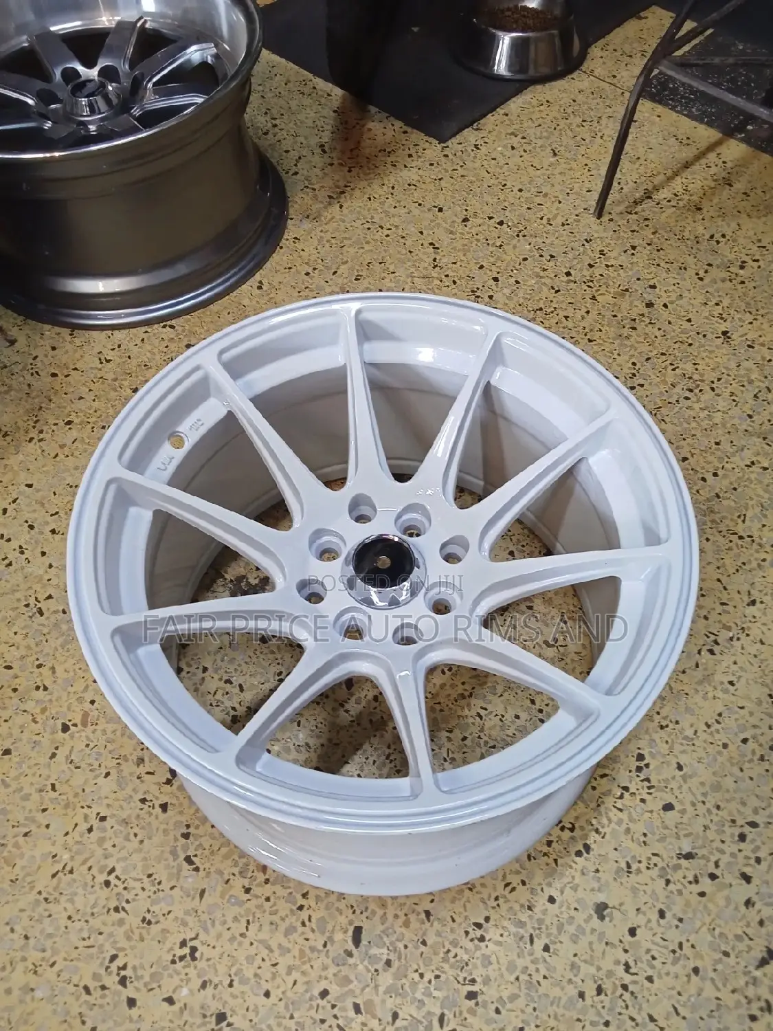 Sports Rims Size 15/8/100 Bronze and White