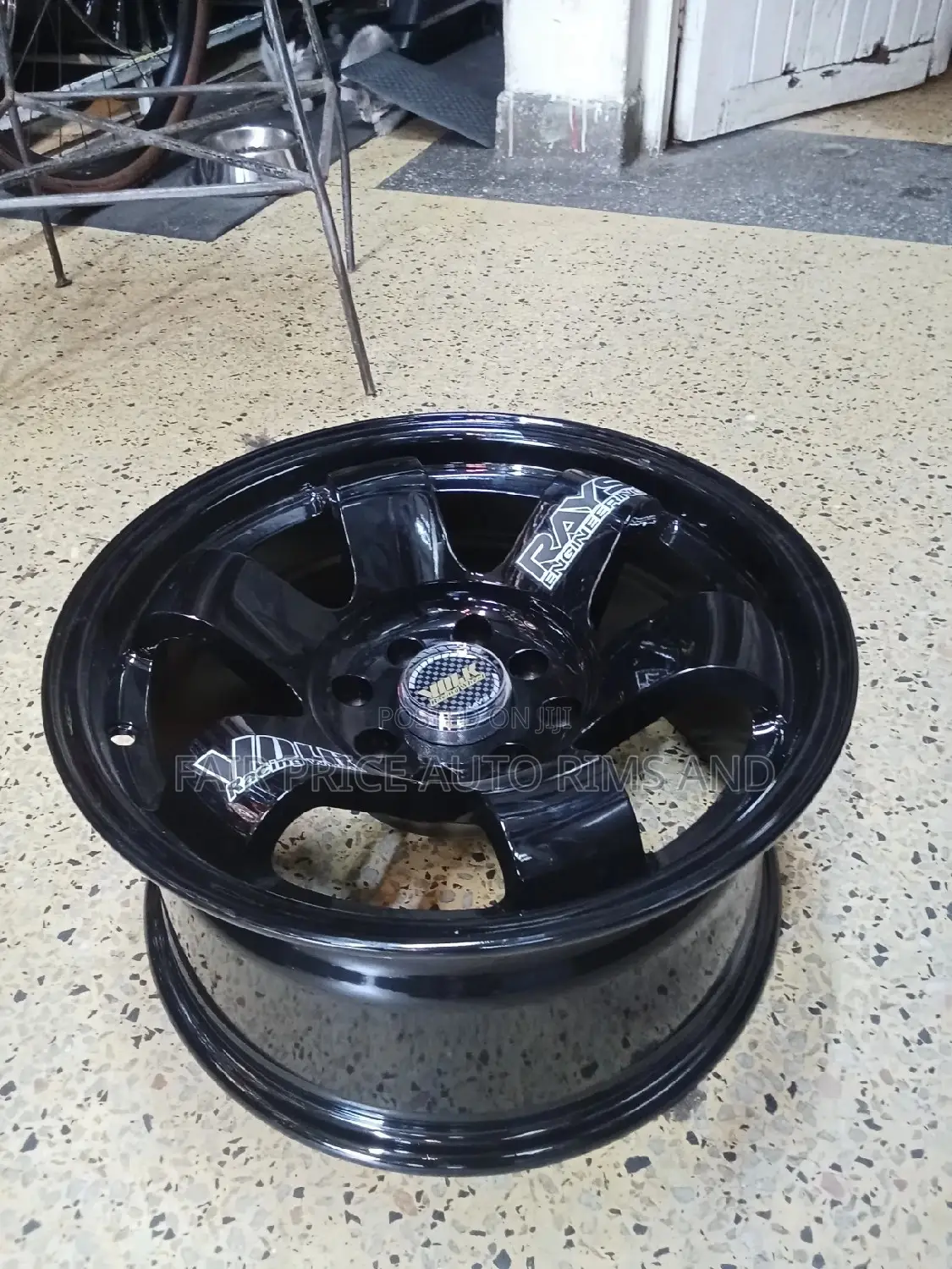 Sports Rims Size 17 Offset Bronze and Black