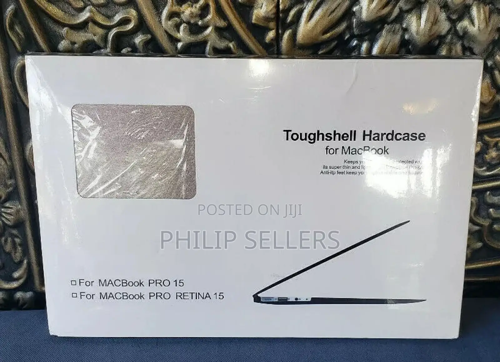 Toughshell Hardcase for Macbook Pro 15 or Retina Rose Metal