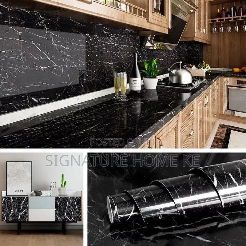 Marble Self Adhesive Waterproof Foil/Wallpaper