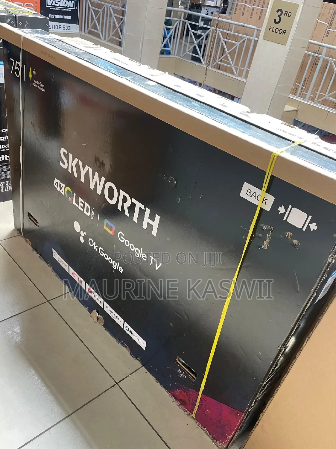 Skyworth 75 Qled Frameless Sue9500