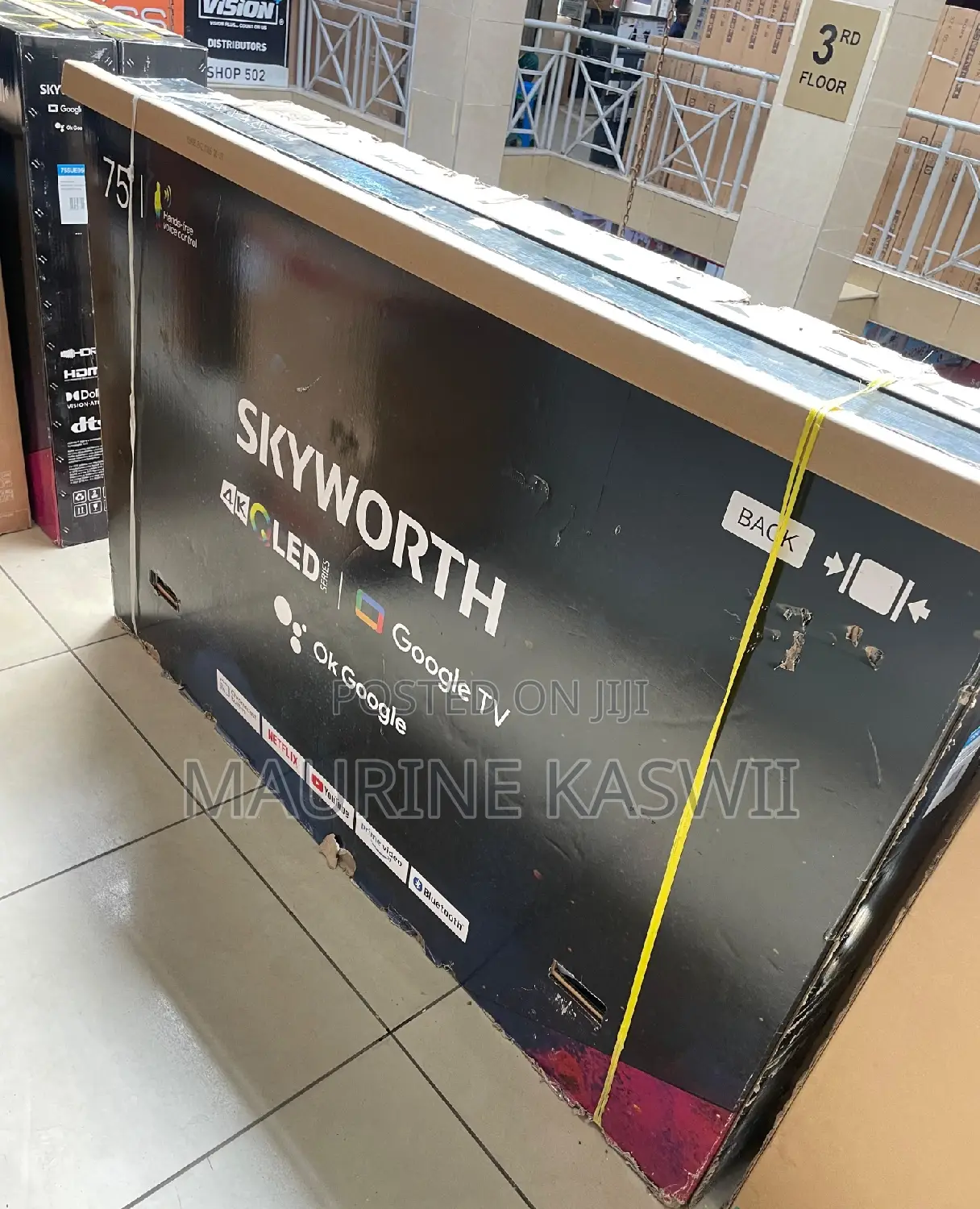 Skyworth 75 Qled Frameless Sue9500