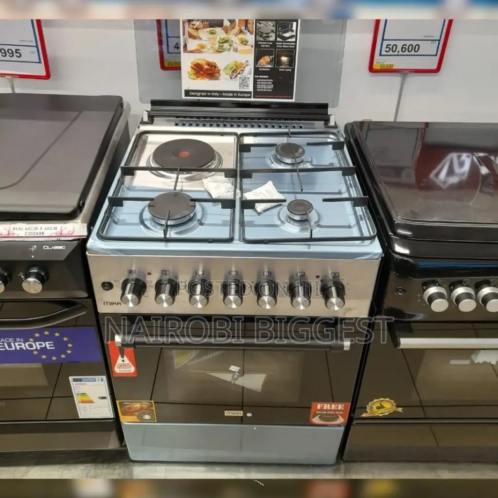 Classic Mika 60×60 3+1 Standing Cooker
