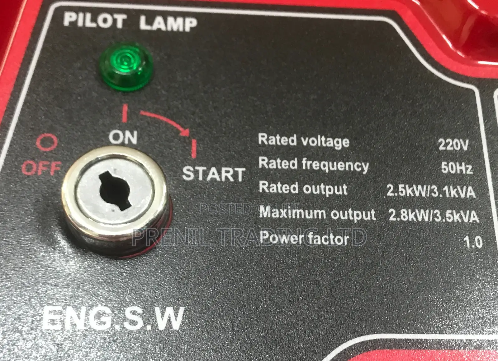 Generator 3.5 Kva Petrol