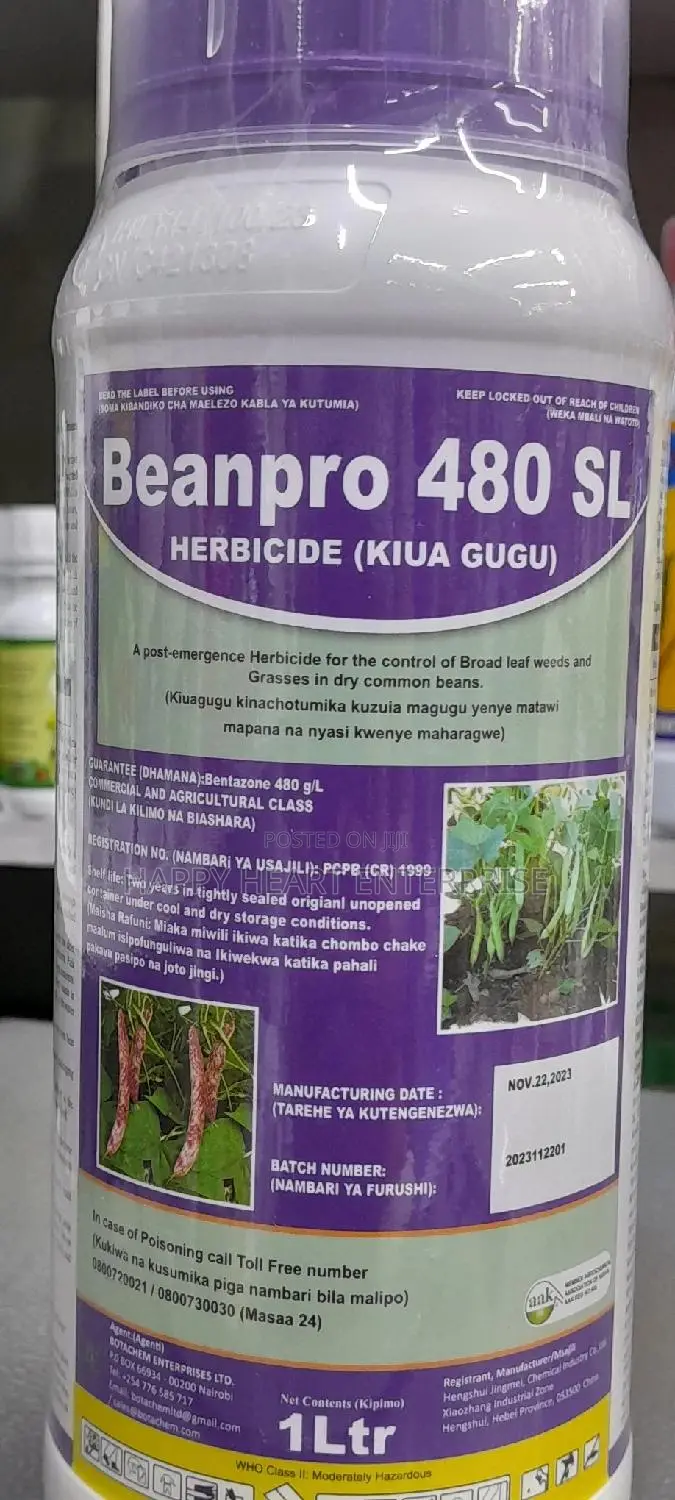 Beans PRO Pre Emergence and Post-Emergence Herbicide 1litre