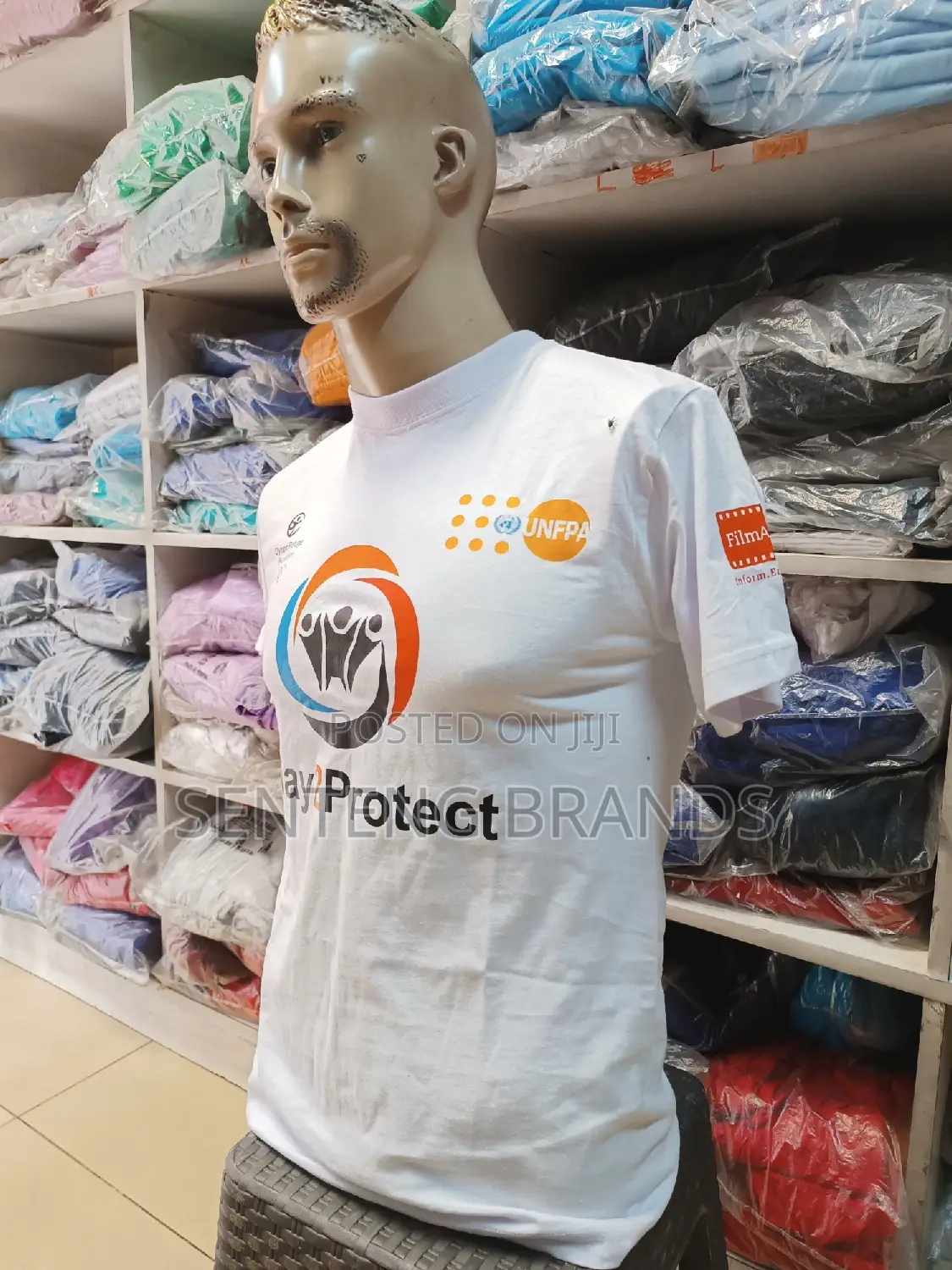 Round Neck Branded T-Shirts