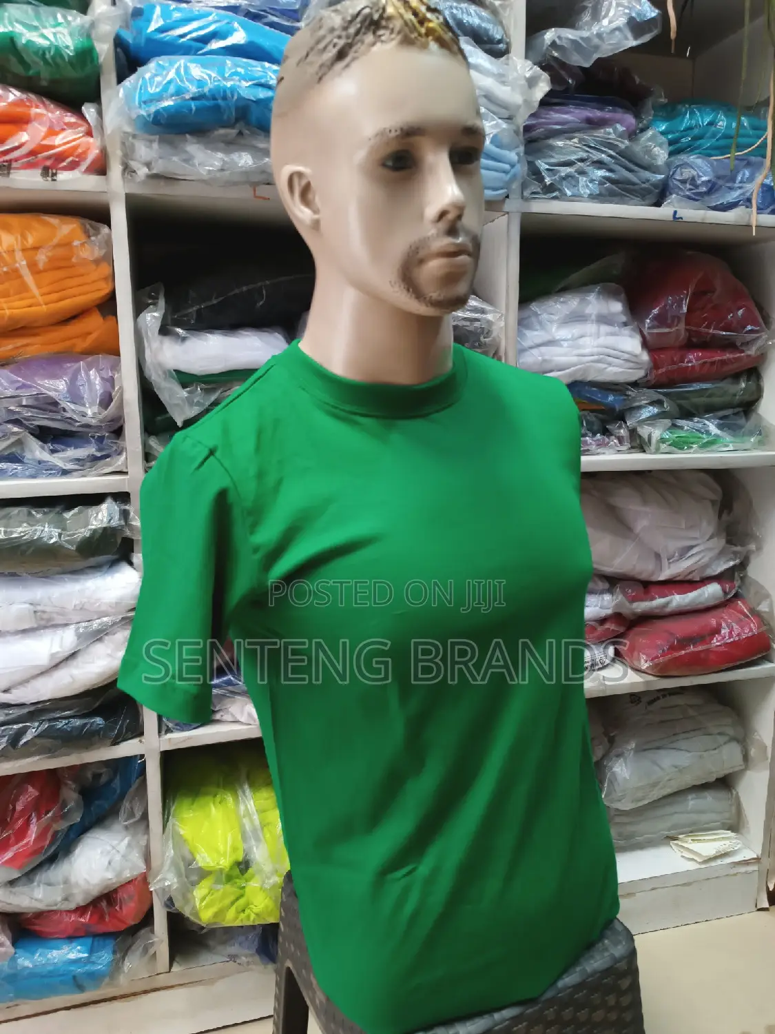 Uhuru Green Plain T-Shirts
