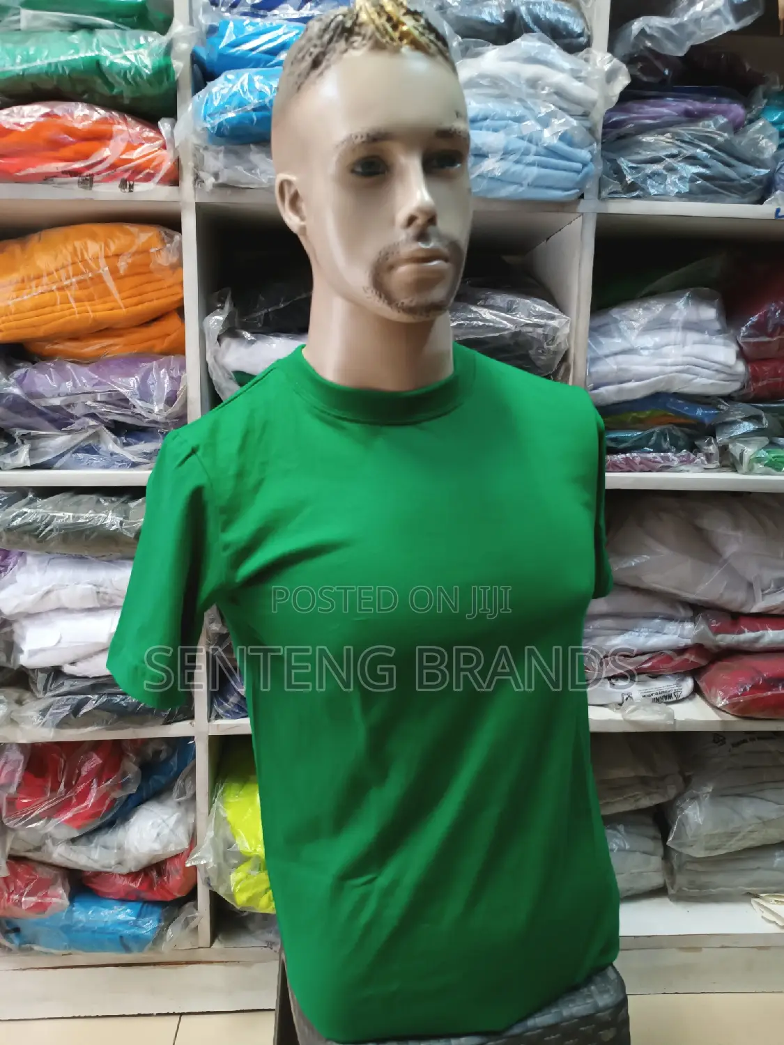 Uhuru Green Plain T-Shirts
