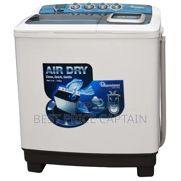 10kg Washing Machine -Ramotomst Twin Tab