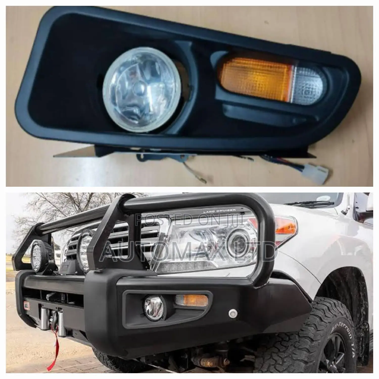 Bull Bar Fog Lights for Toyota, Nissan, Ford, Mitsubishi