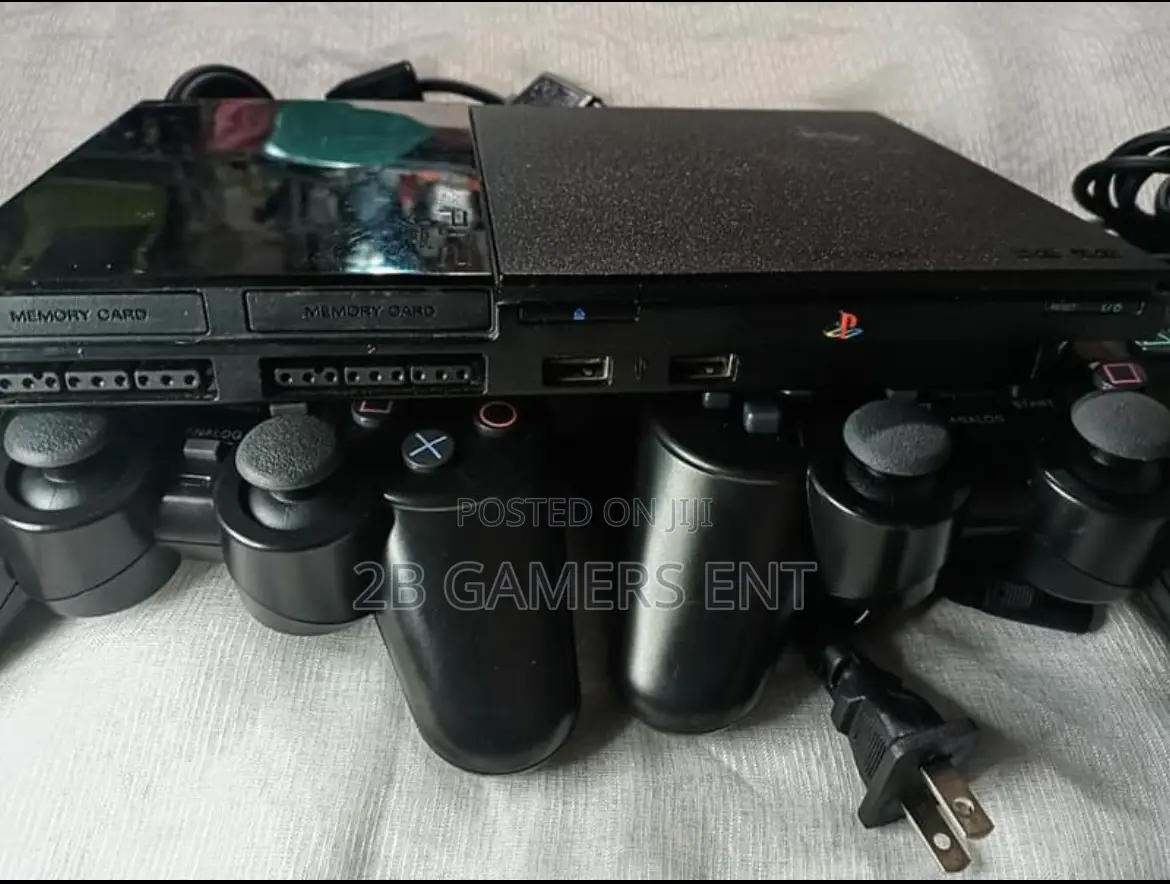 Ps2 Chipped, 2 Pads. 10 Games Free