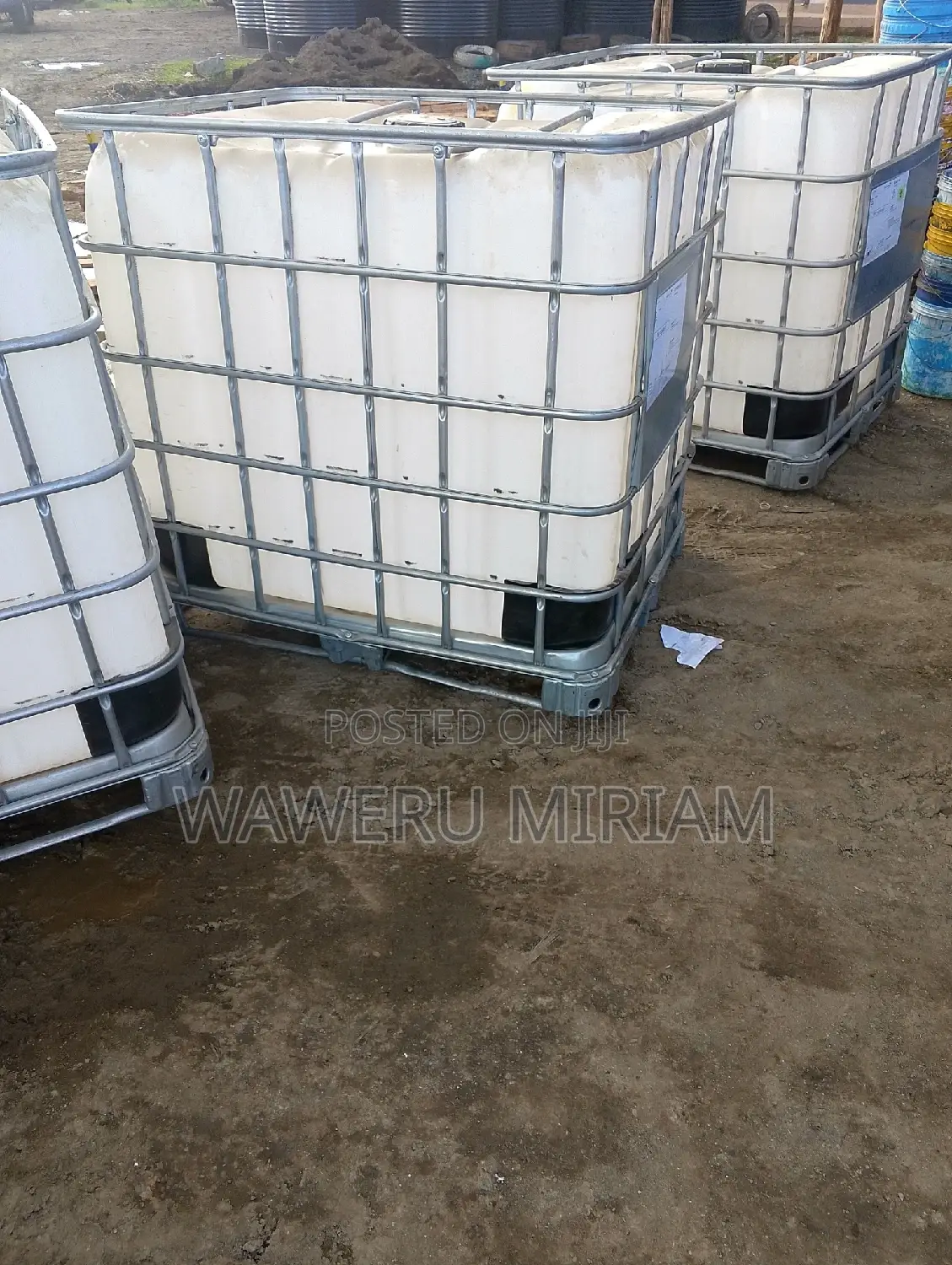 Ibc Steel Caged Water Storage Tanks