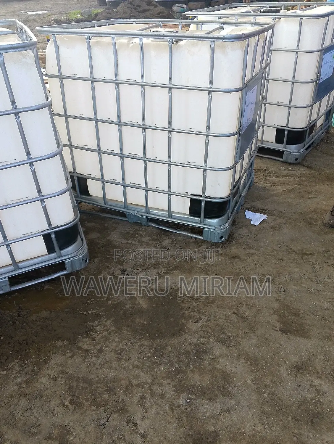 Ibc Steel Caged Water Storage Tanks