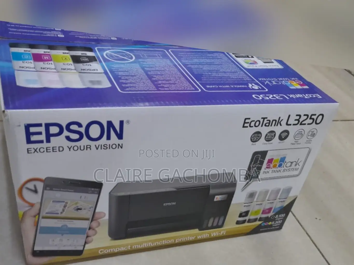 Original Epson L3250 Ink Jet Printer