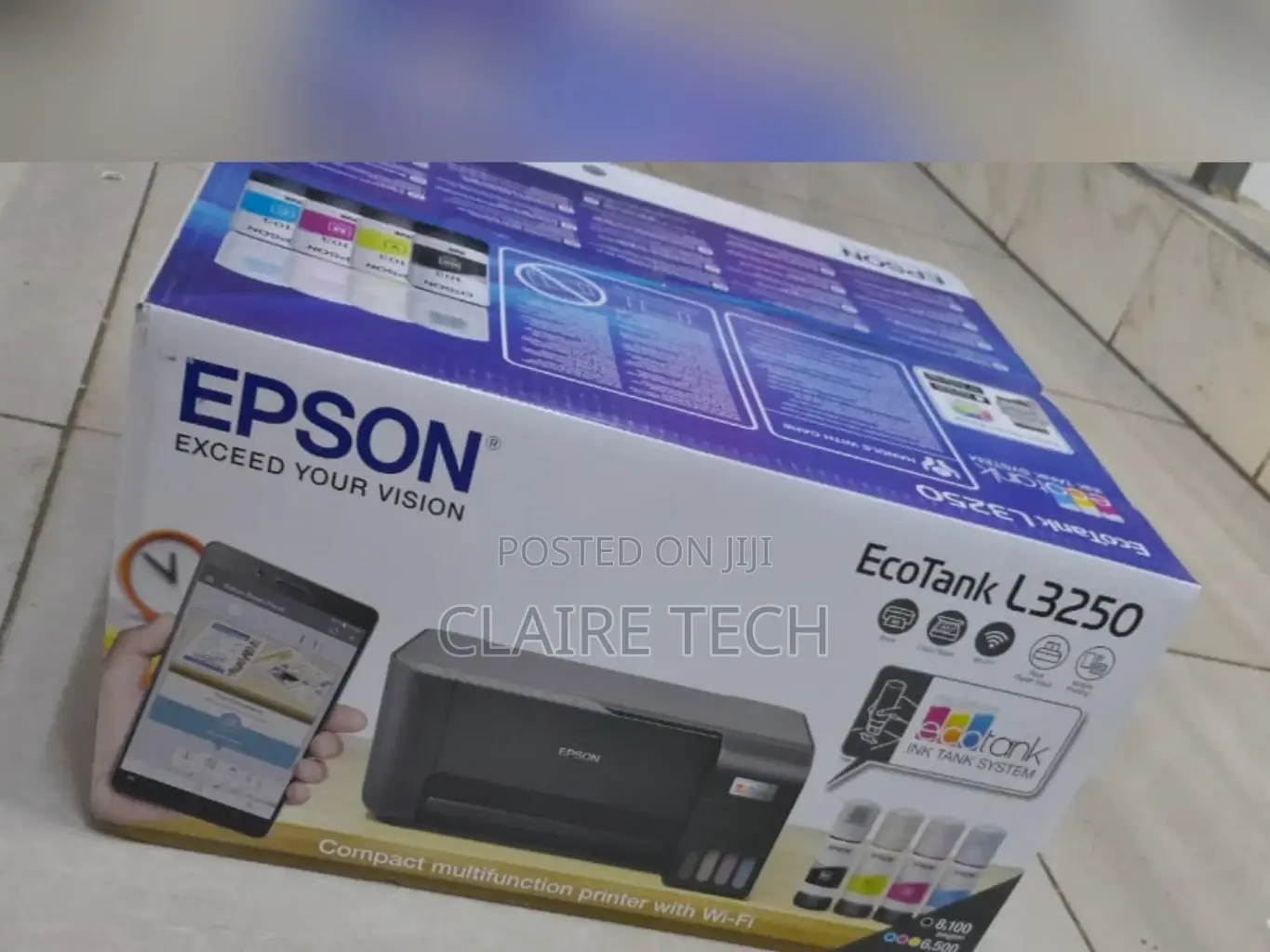 Epson L3250 Compact Multi Functional Printer With Wifi