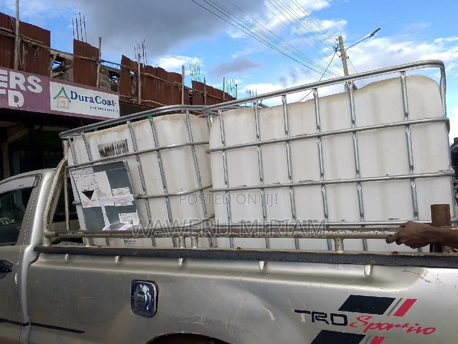 Ibc Steel Caged Water Storage Tanks