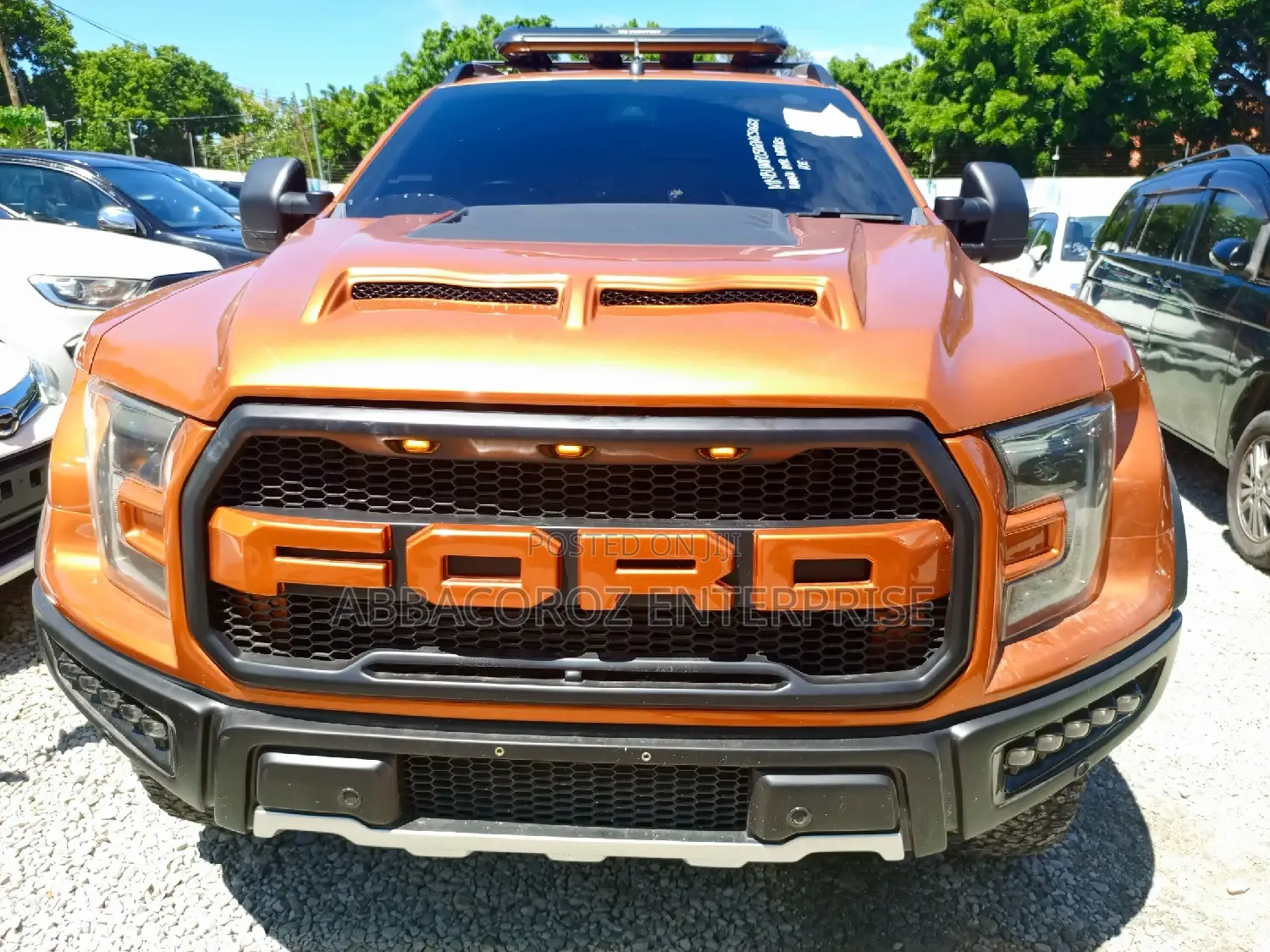 Ford Ranger 2017 Orange