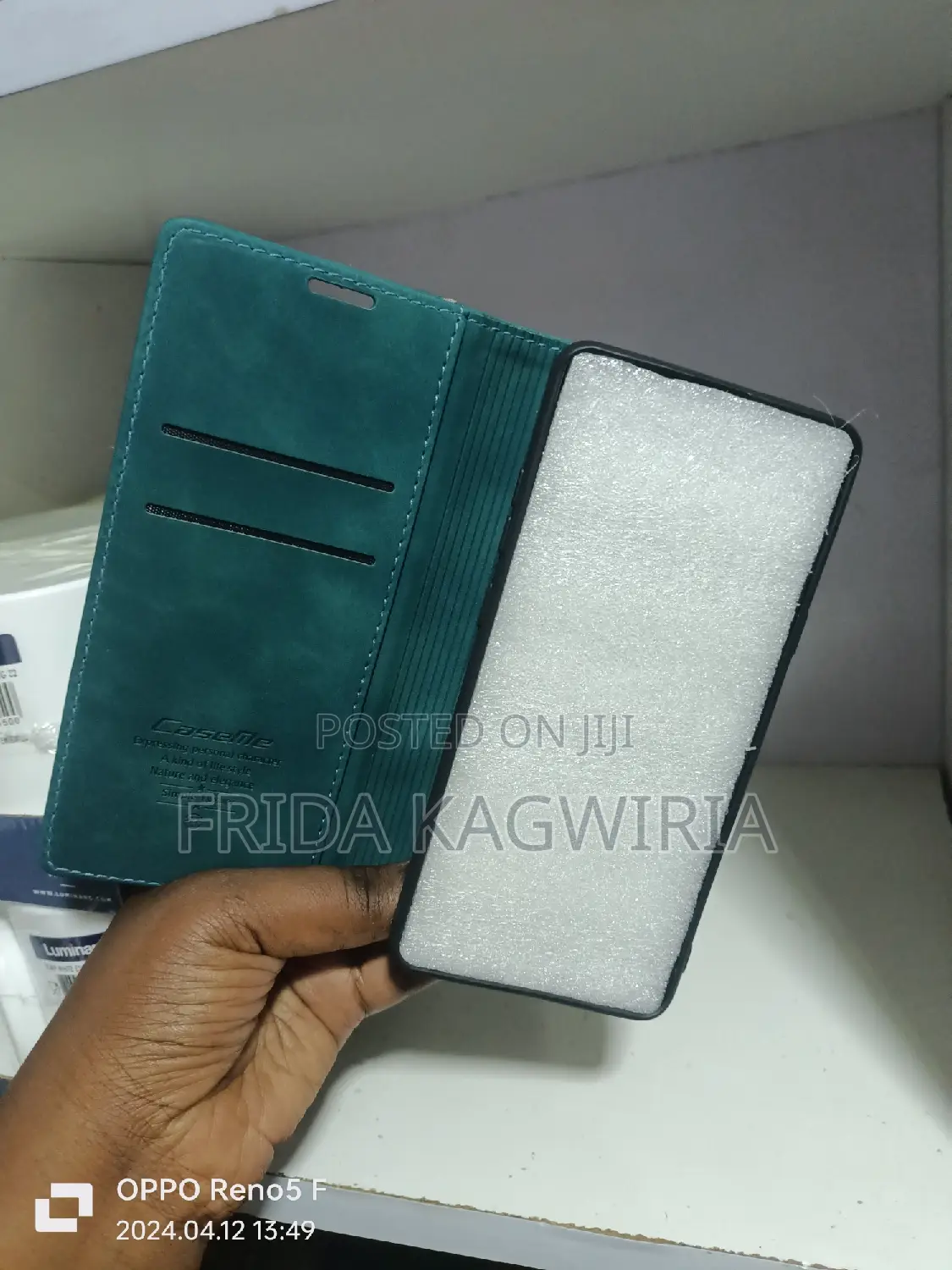Samsung S10 5G Caseme Leather Flip Cover