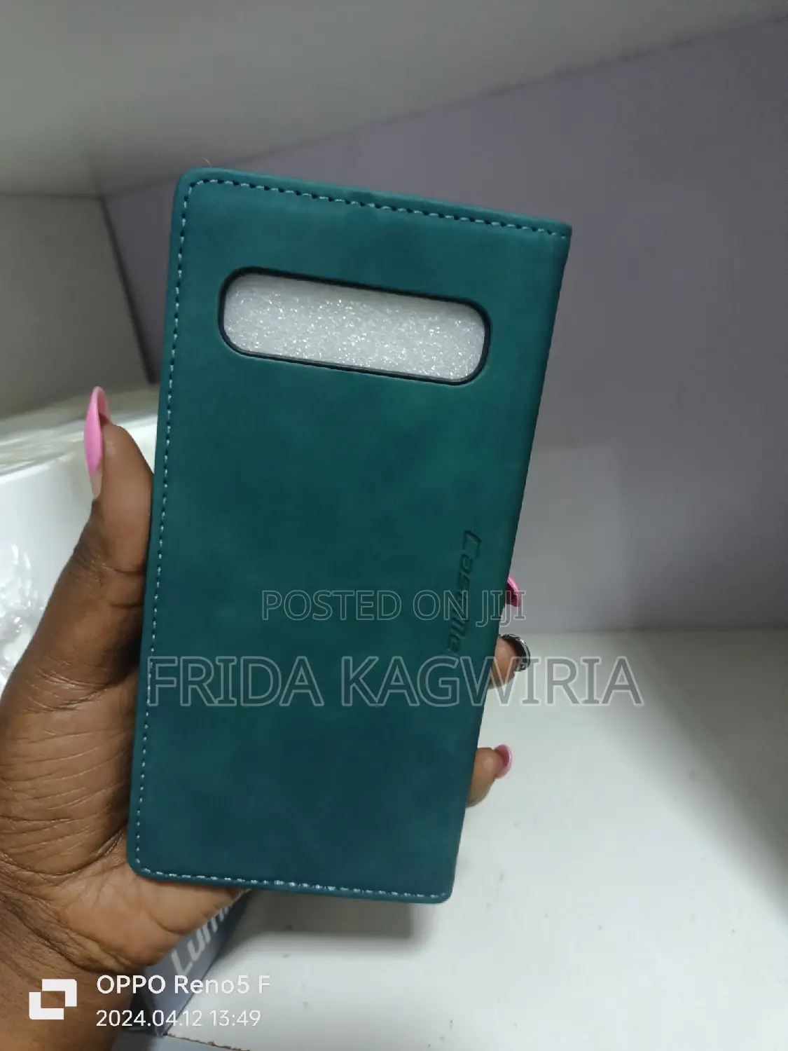 Samsung S10 5G Caseme Leather Flip Cover