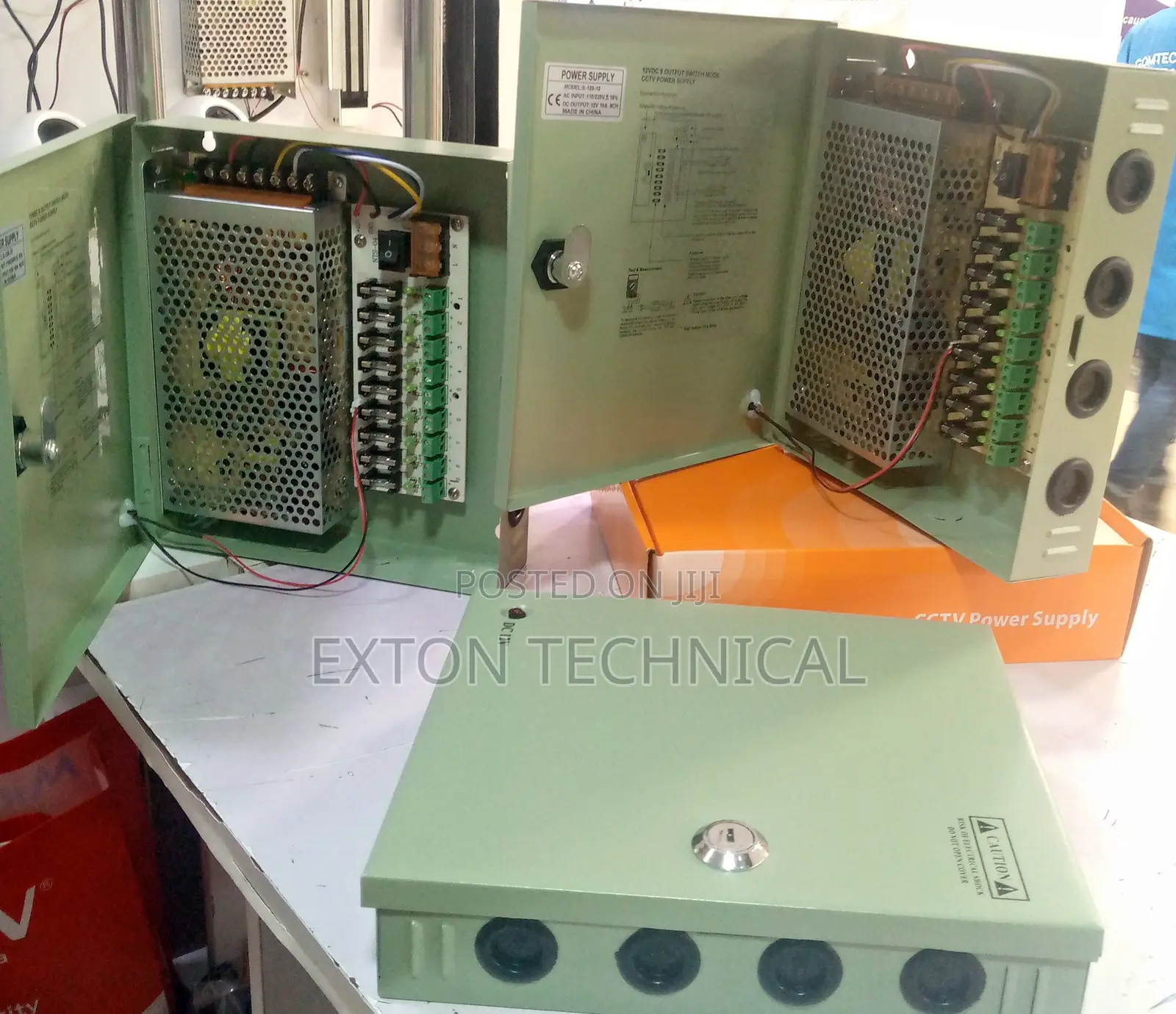 12v Adapters 10a CCTV Power Supply Closed