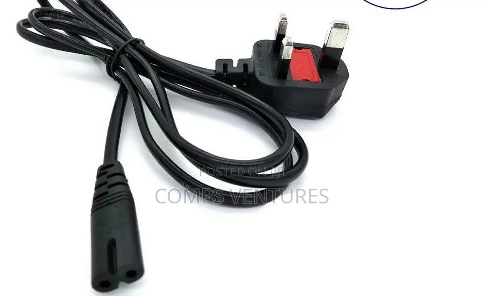 2 Pin Power Cable- Laptop Adapter/Camera/Printer