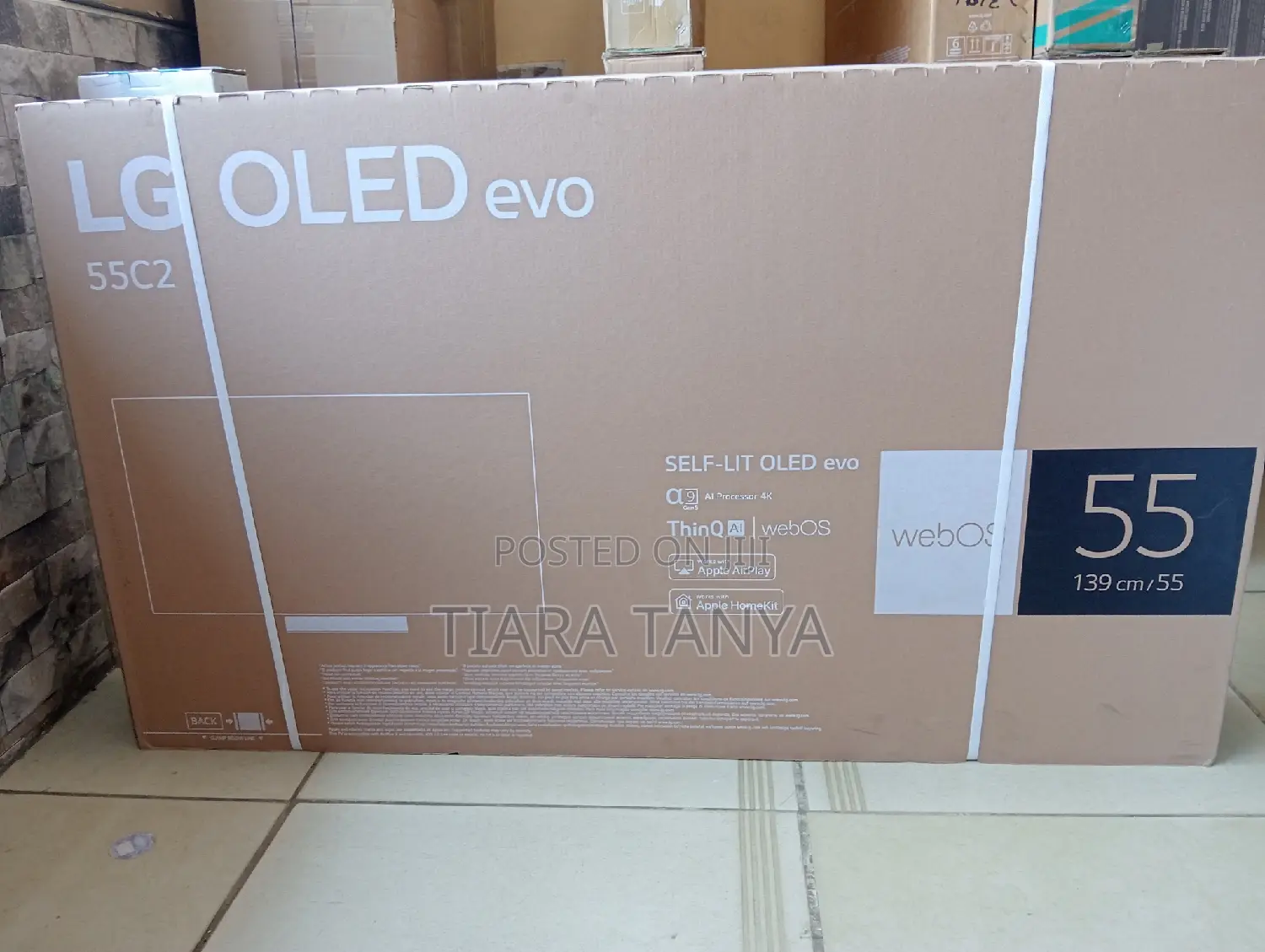 LG OLED Evo C2 55 (139cm) Smart TV | TV Wall Design Webo