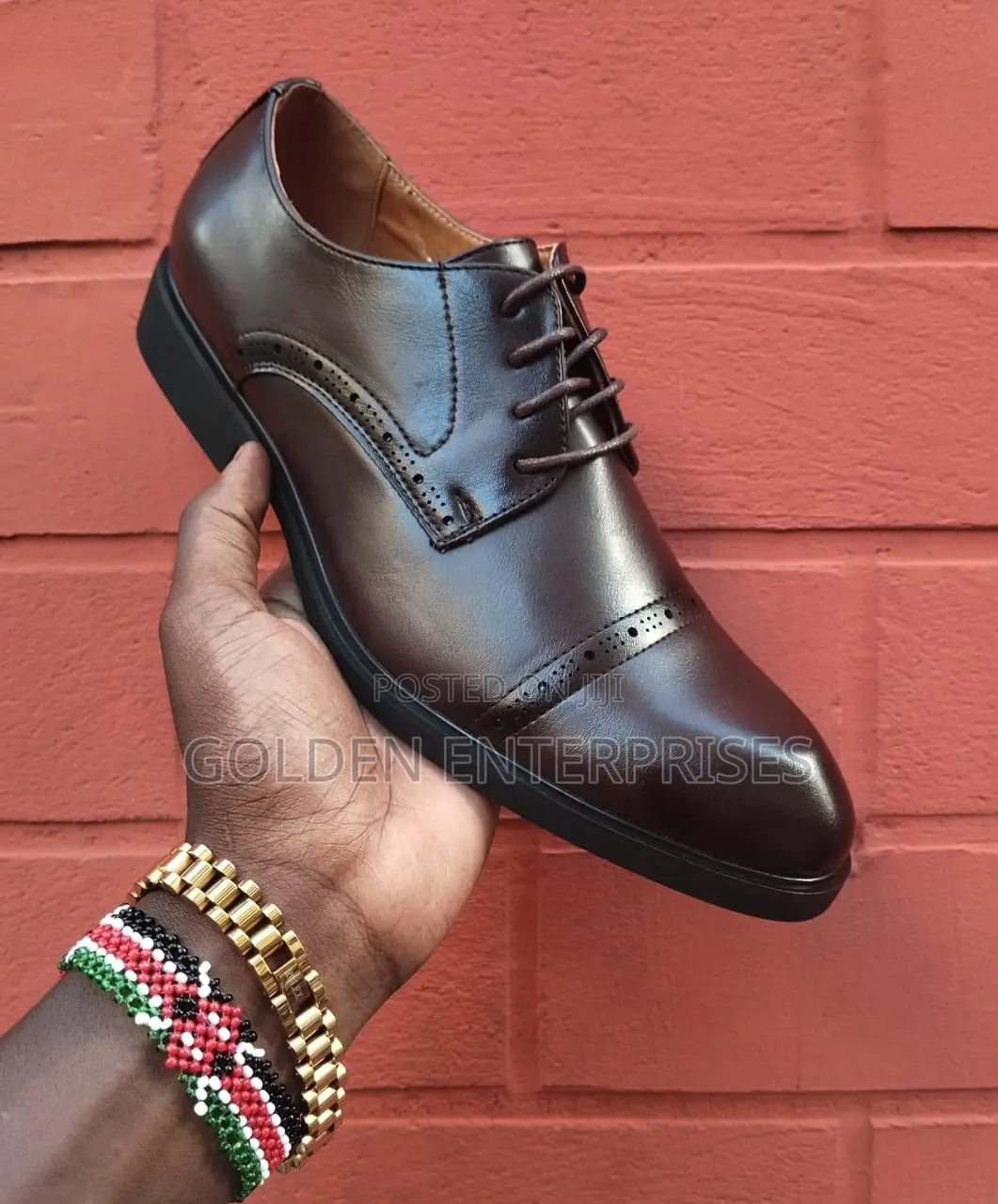 Quality Leather Lace Up Official Shoes
