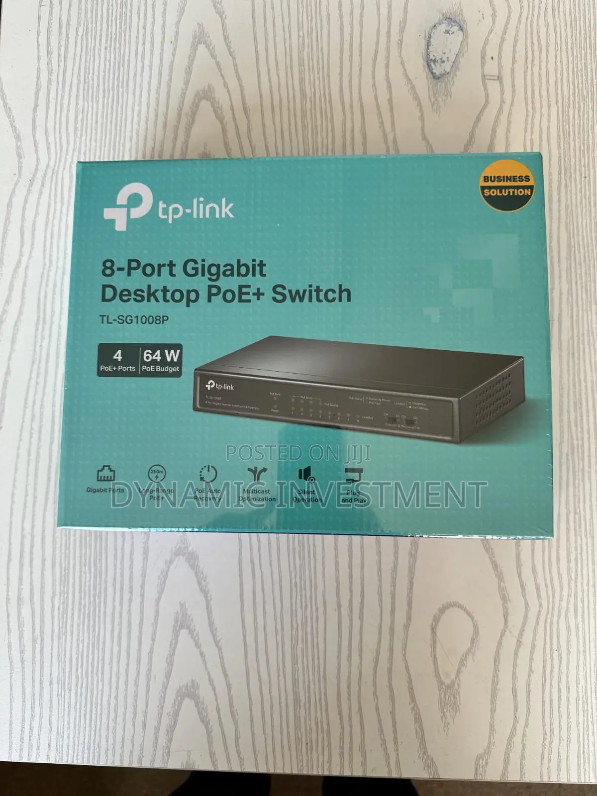 TP LINK 8-Port Gigabit Desktop Switch With 4-Port Poe+