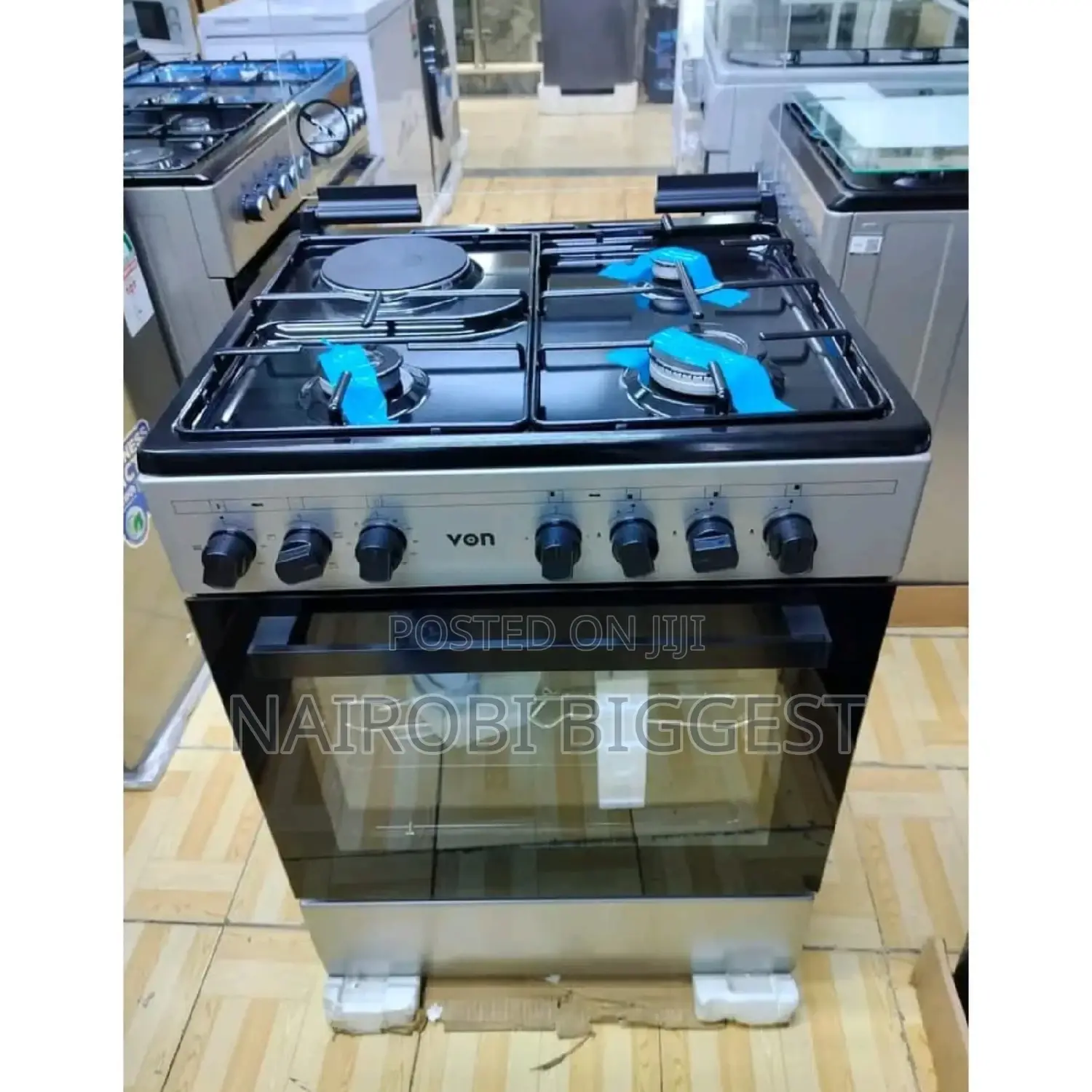 Free Standing Von 60*60 Standing Cooker With Electric Oven