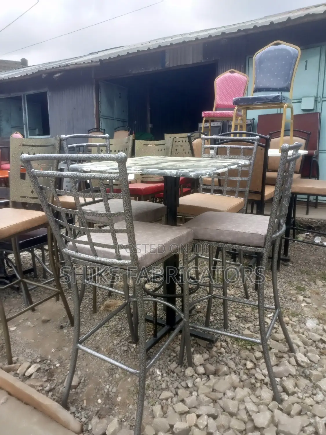 Hotel and Restaurant High Stools