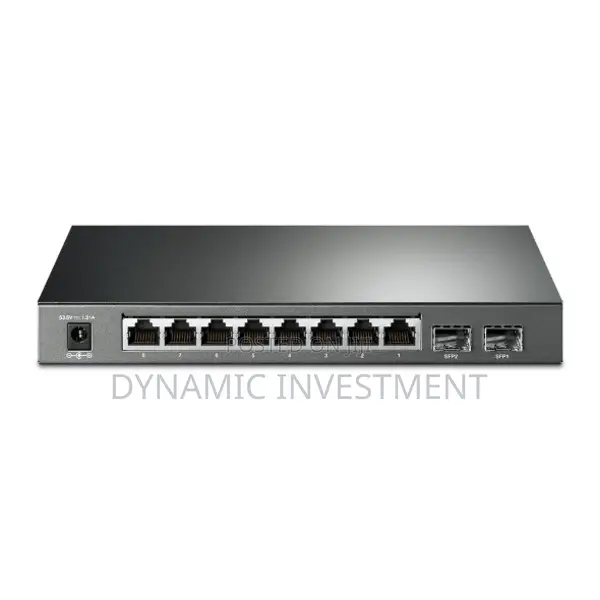 Tp Link Jetstream 10-Port Gigabit Smart Switch 8-Port Poe+