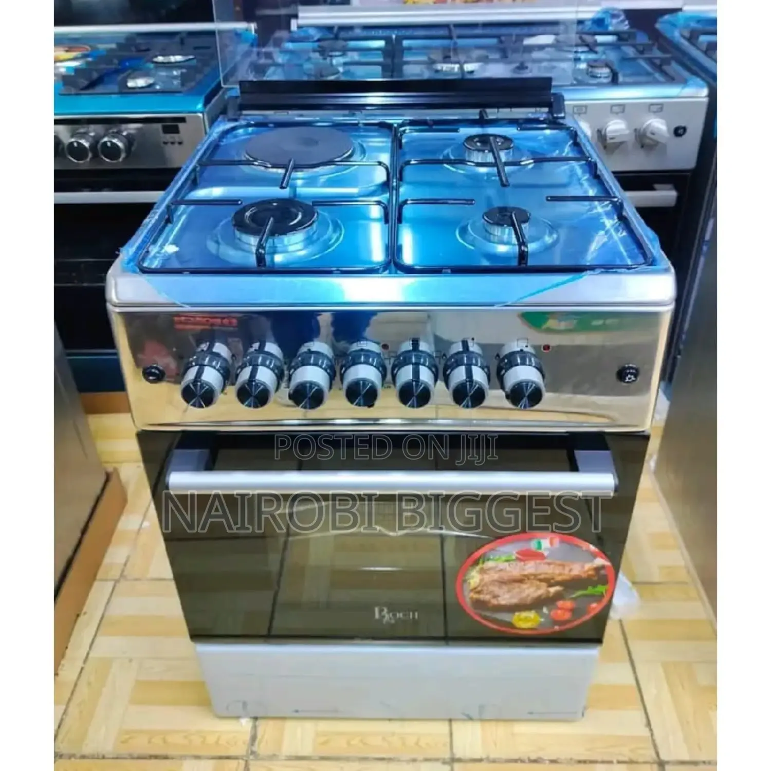 Good Working Roch 60*60 Standing Cooker With Electric Oven