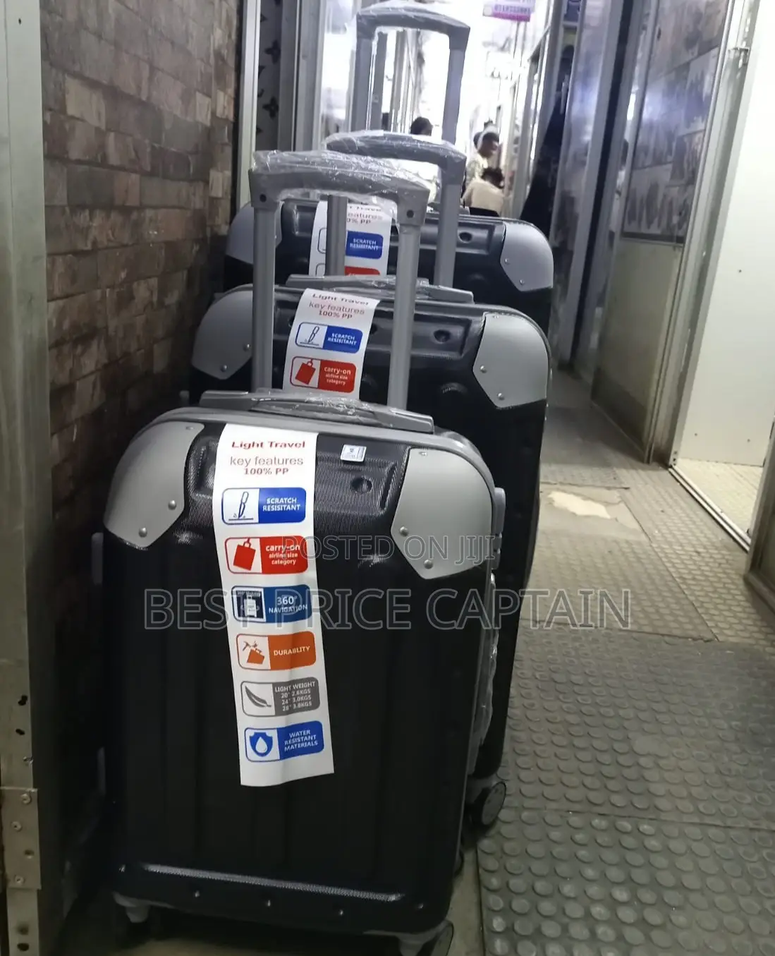 3 in 1 Fibre Unbreakable Suitcase Set