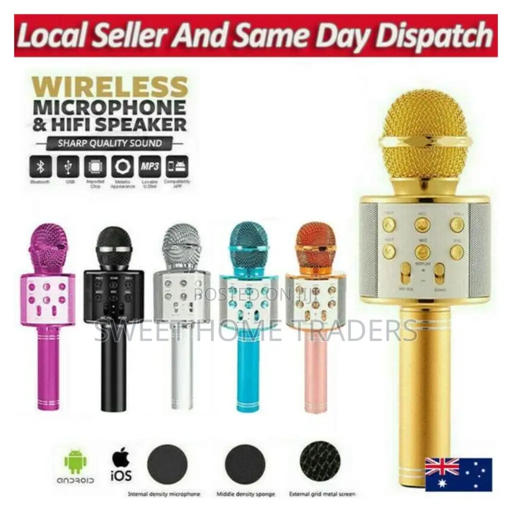 Wireless Bluetooth Microphone WS858L Wireless Microphone