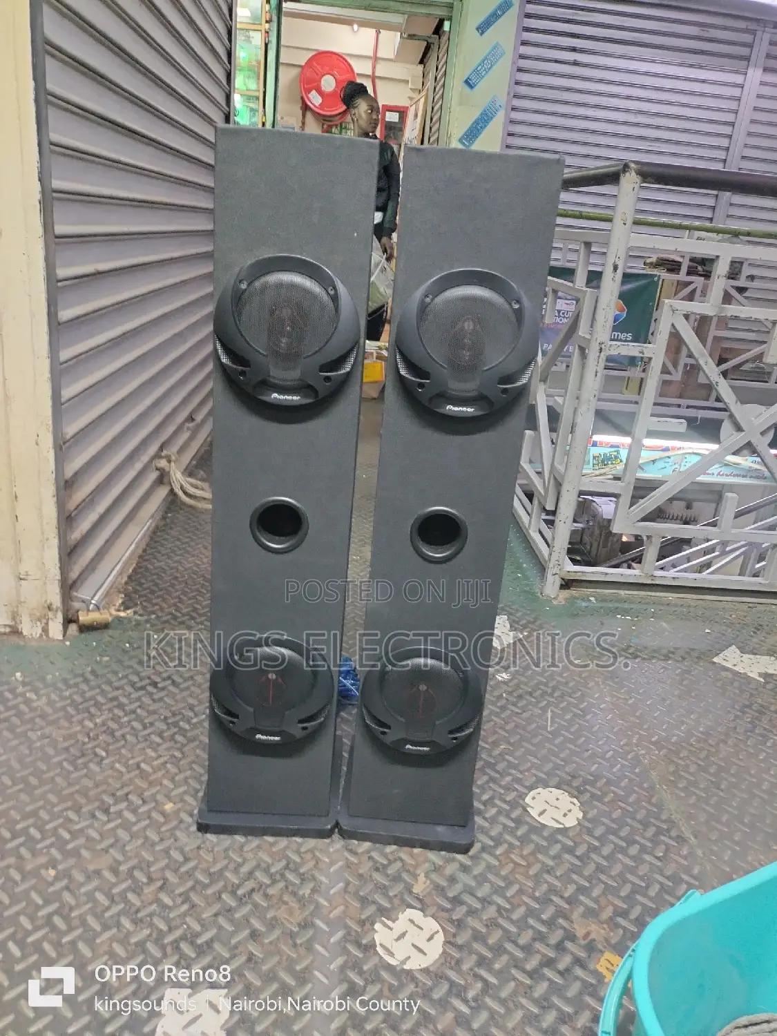 Pioneer Tallboys Speakers 300watts.