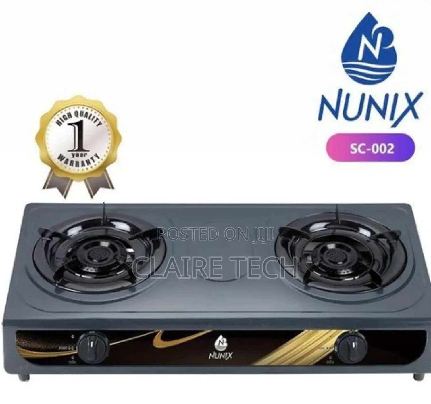 Nunix 2 Burner Cooker Ss002