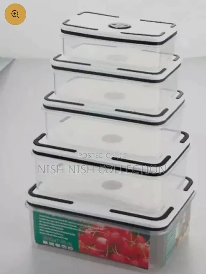 *5 in 1 Fridge Storage Container Containers