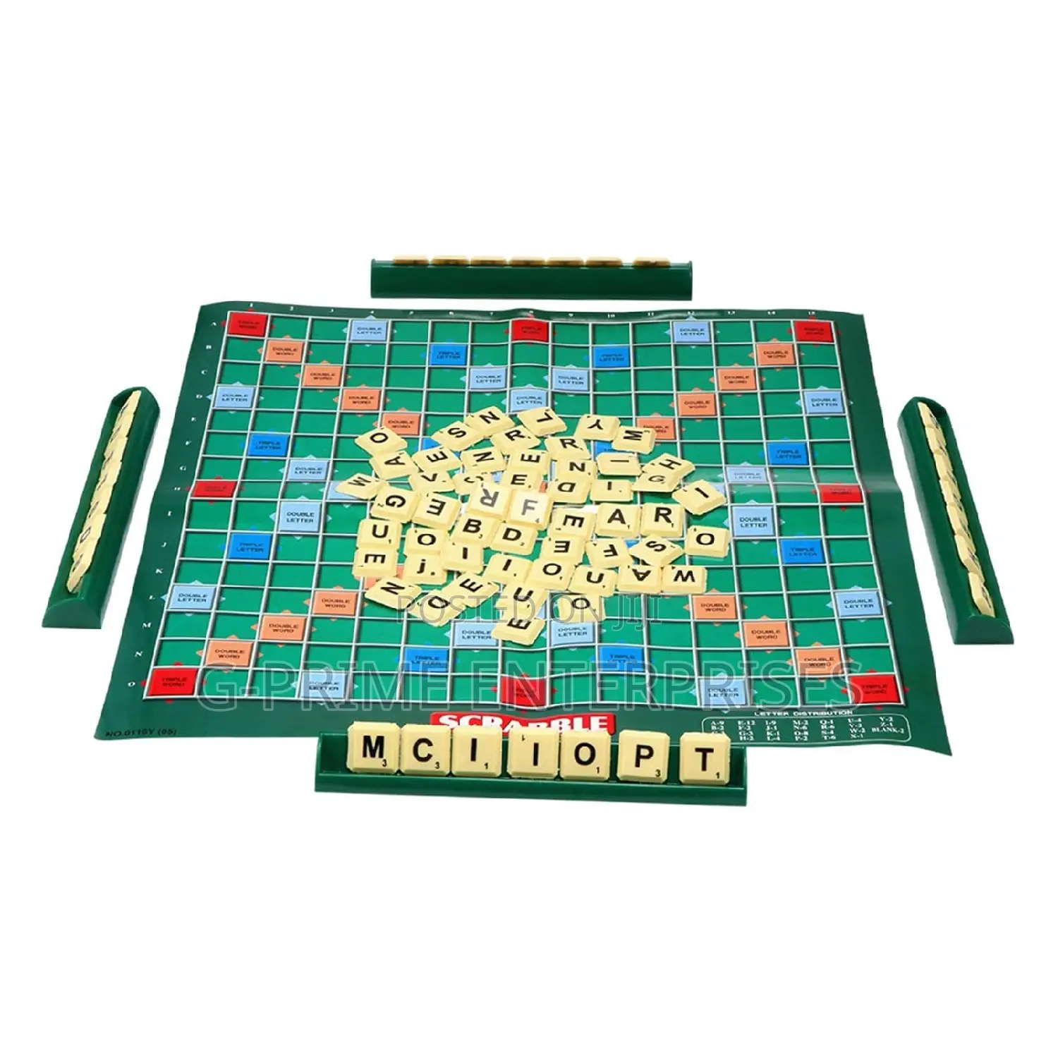 Scrabble Game Puzzle Board