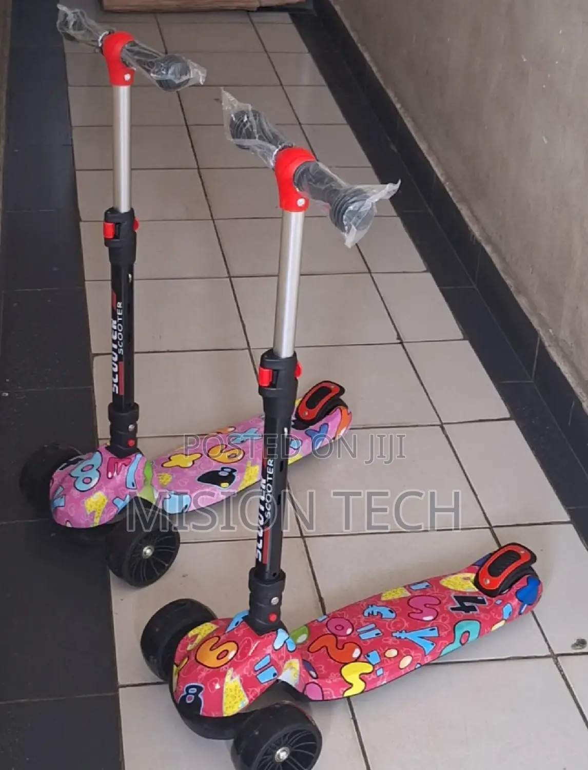 Kids Scooter With Music and Led Lights