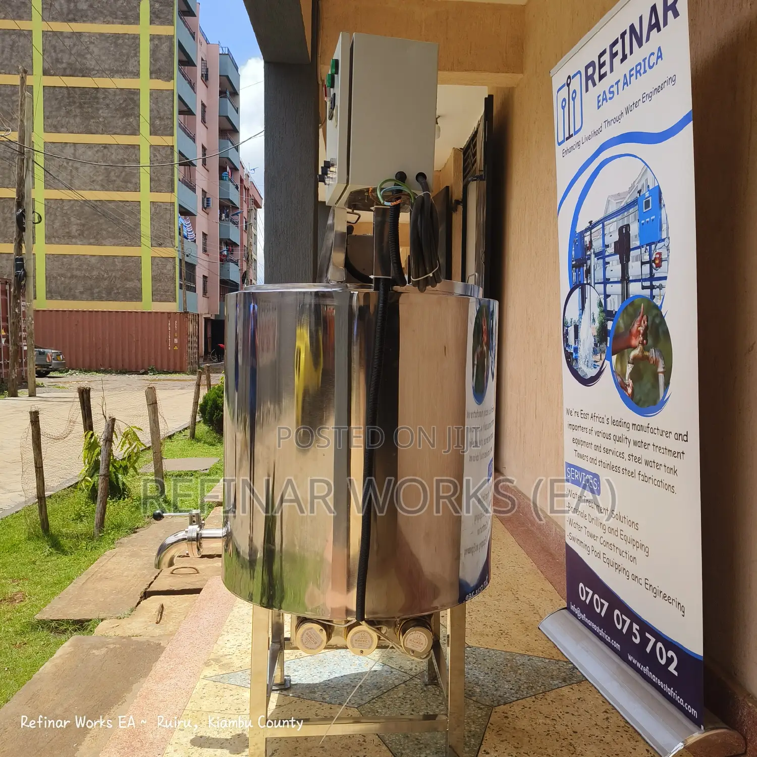 Pasteurizer or Pasteuriser Machine