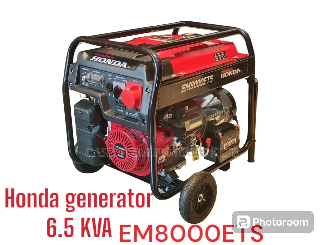 Honda Generator 6.5kva Em8000ets