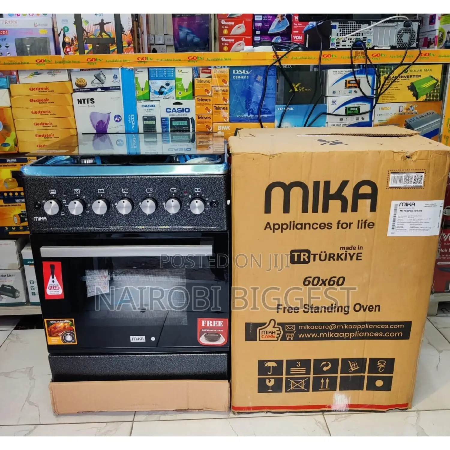 Amazing Brand New Mika 3g+1e Standing Cooker 60*60