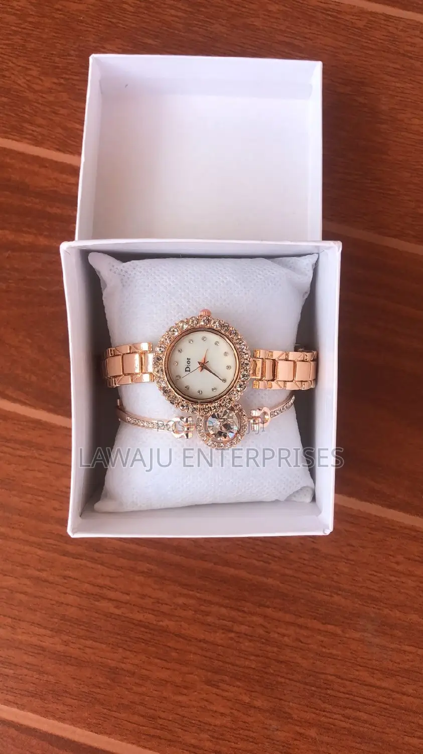 Ladie's Watch and Bracelet Gift Set