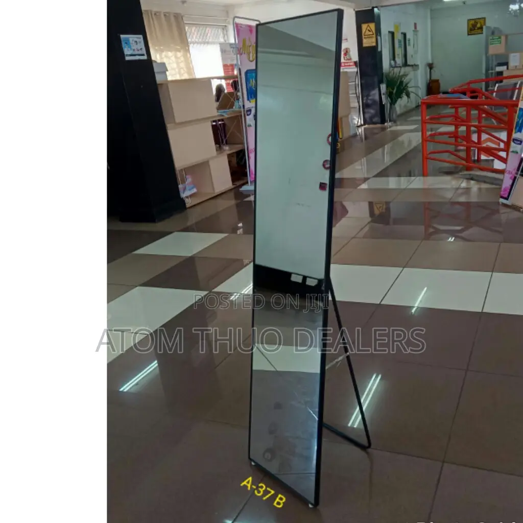 Black Executive Dressing Mirror