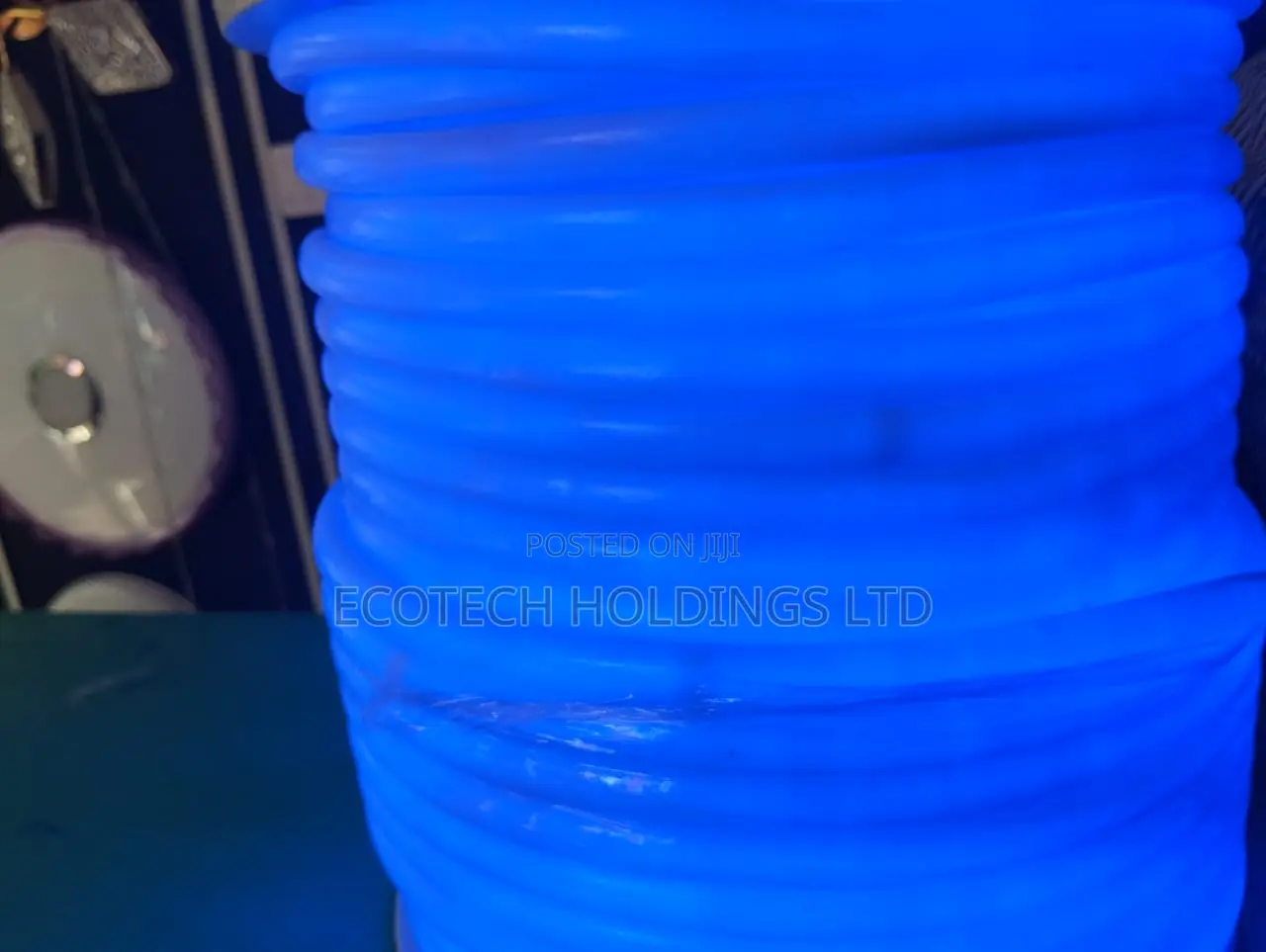 Color Blue Tube Neon Lights