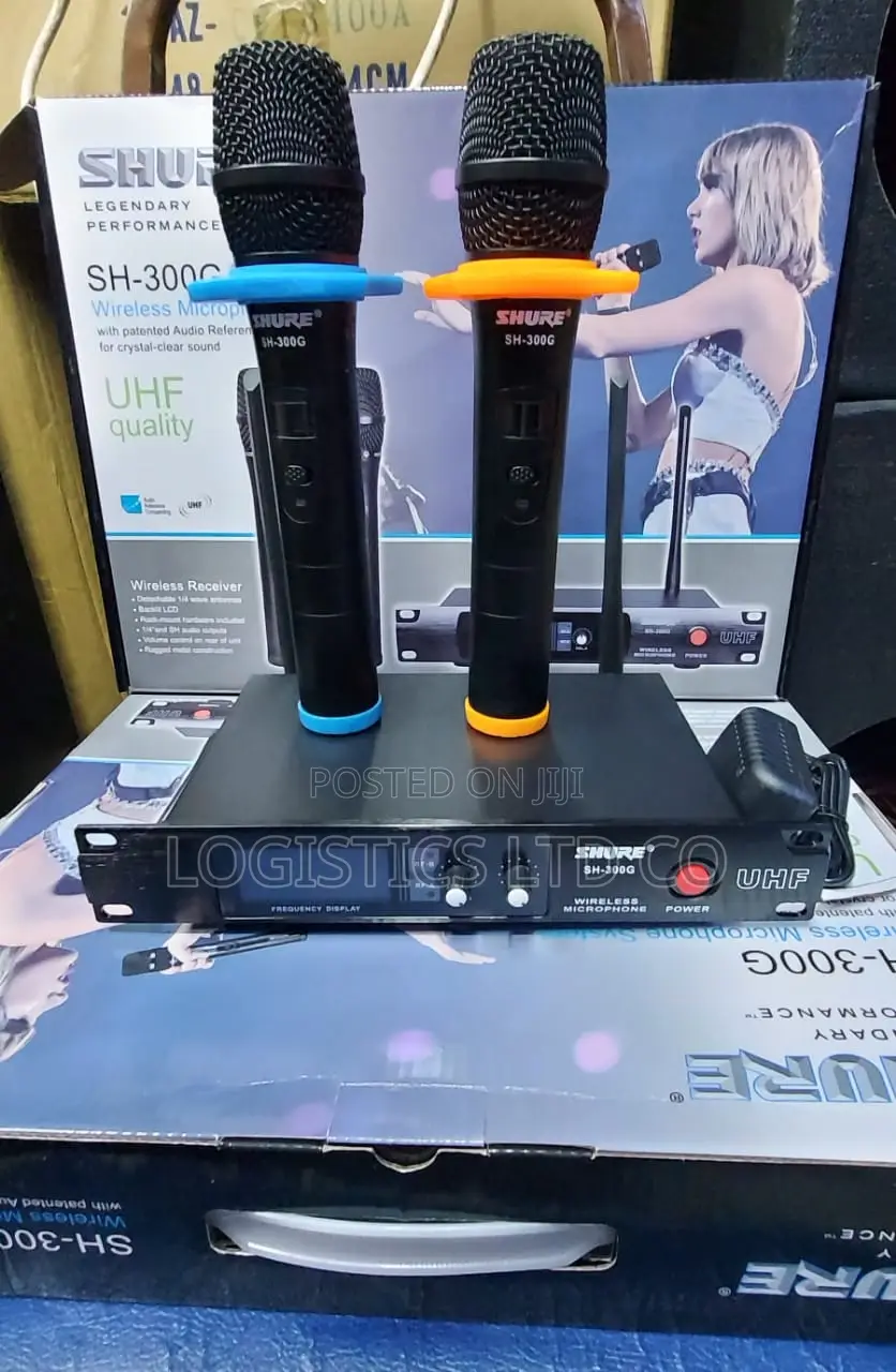 Shure Sh-300g High Quality Wireless Microphone