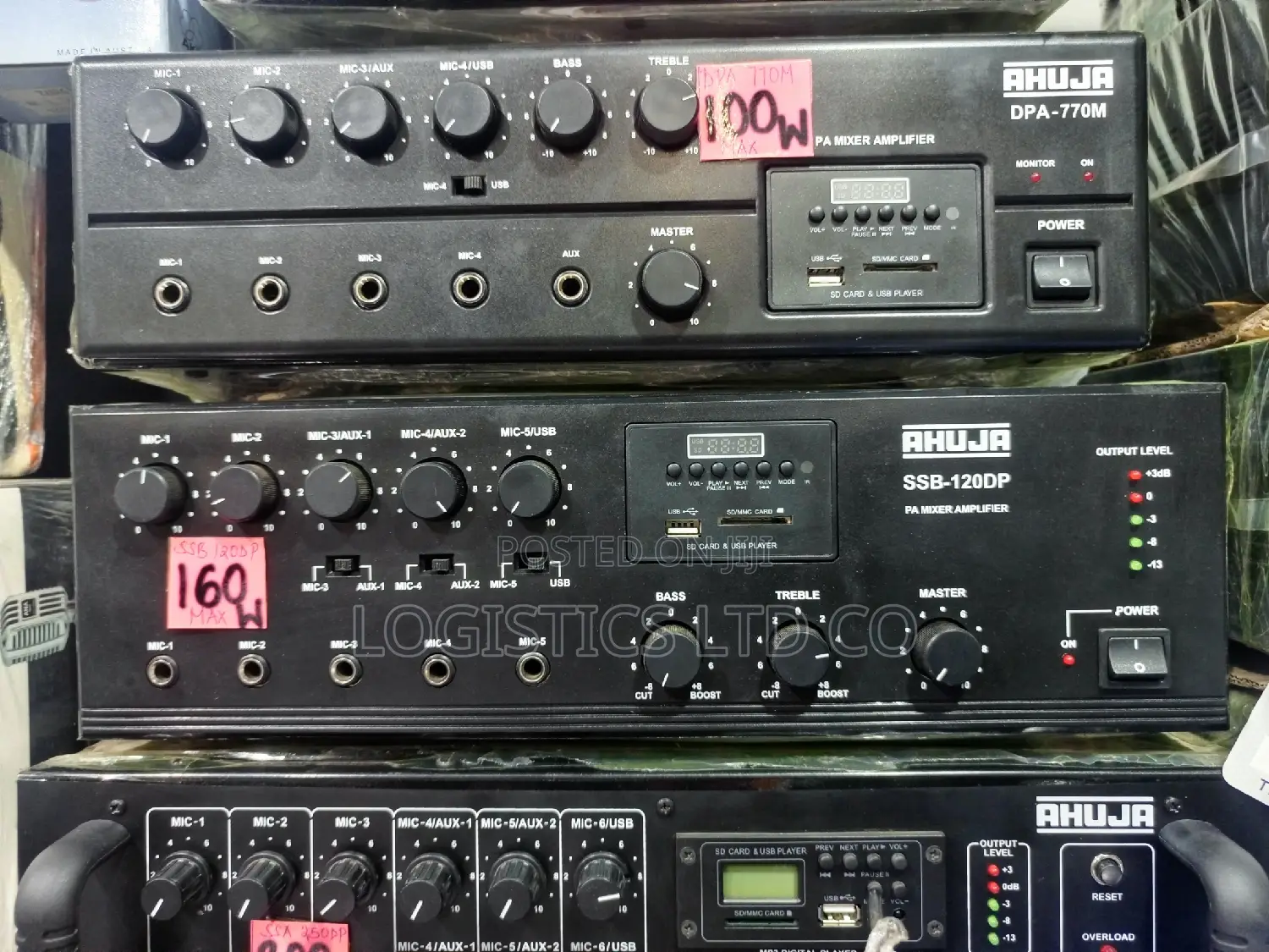 Ahuja SSB-120DP Power Amplifier